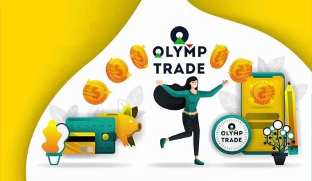 Hoe om te onttrek en 'n deposito-geld te maak in Olymp Trade
