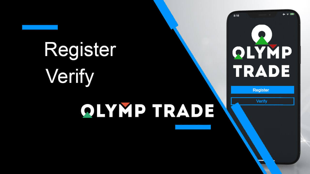 Cómo registrarse y verificar una cuenta en Olymptrade