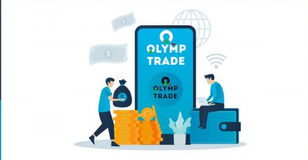 Hur man registrerar och tar ut pengar på Olymp Trade