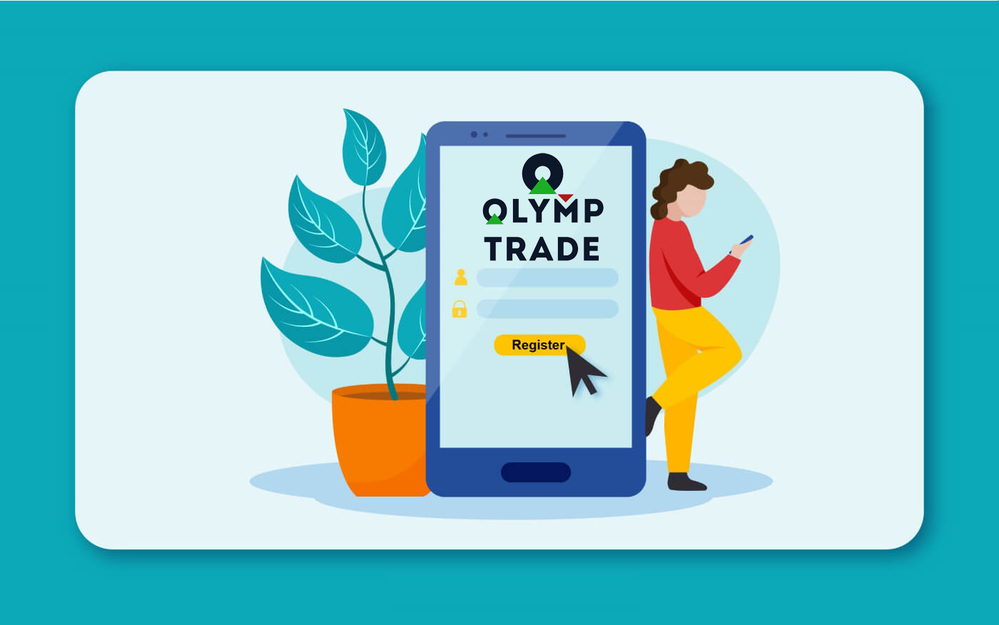 نحوه ثبت نام حساب در Olymp Trade 