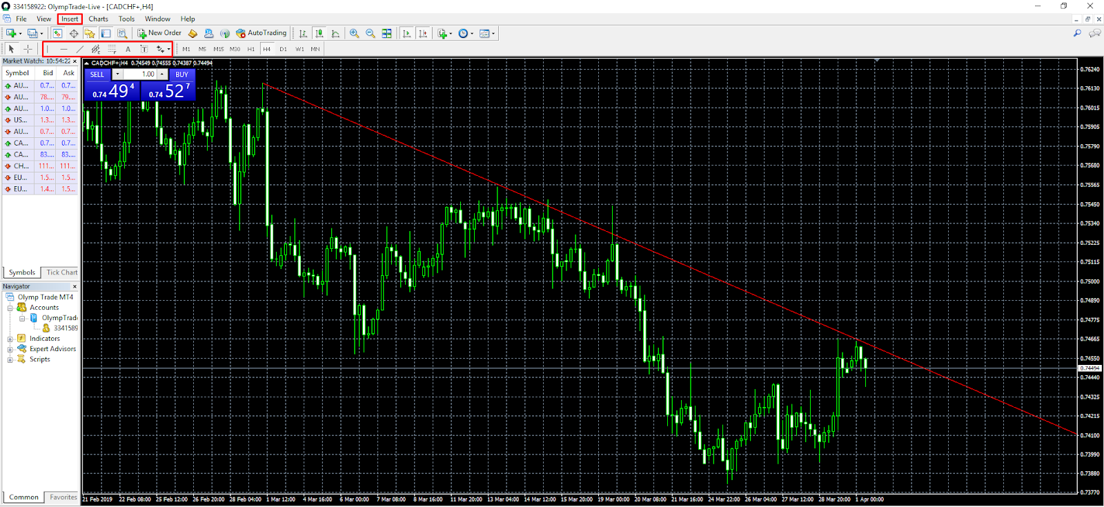 Panduan Lengkap untuk menggunakan MetaTrader 4 (MT4) dengan Olymp Trade Panduan Lengkap untuk menggunakan MetaTrader 4 (MT4) dengan Olymp Trade