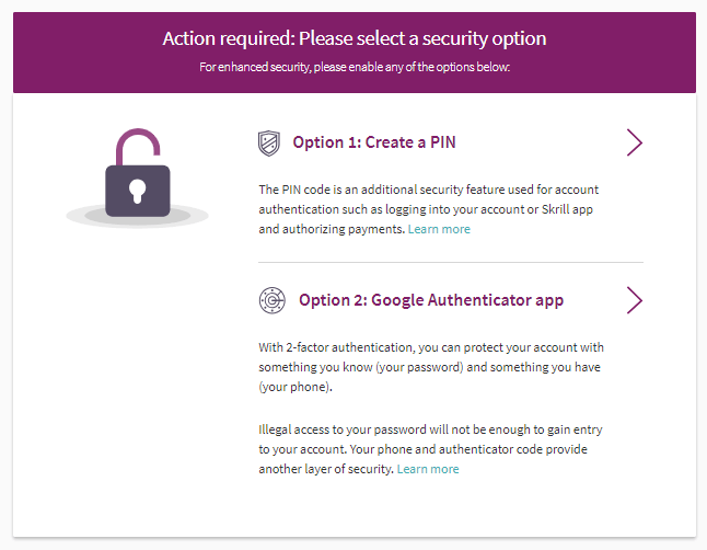 Jak vkládat a vybírat peníze z Olymptrade pomocí elektronické peněženky Skrill