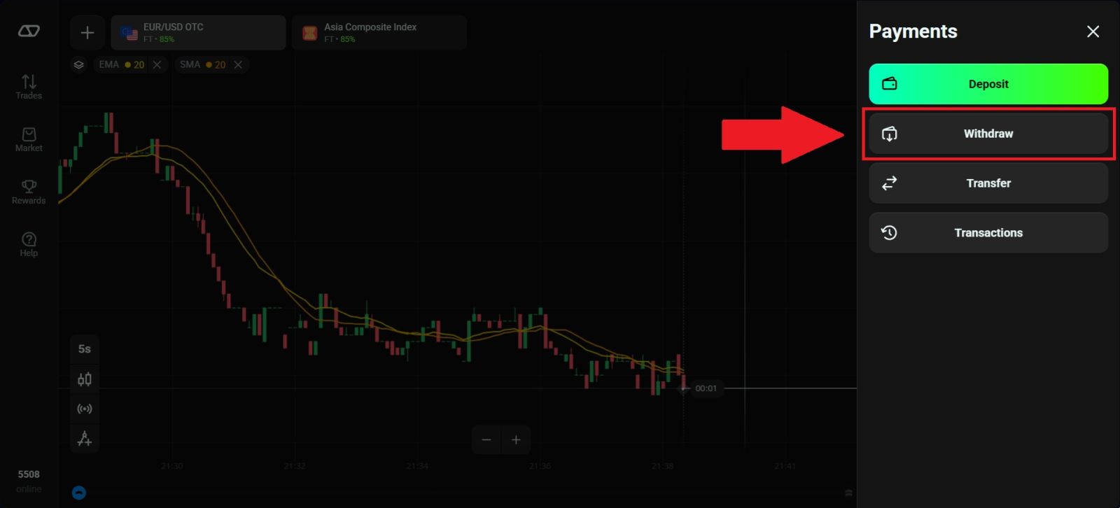 Como obter seu dinheiro da Olymptrade em 2026: etapas e cobranças de retirada
