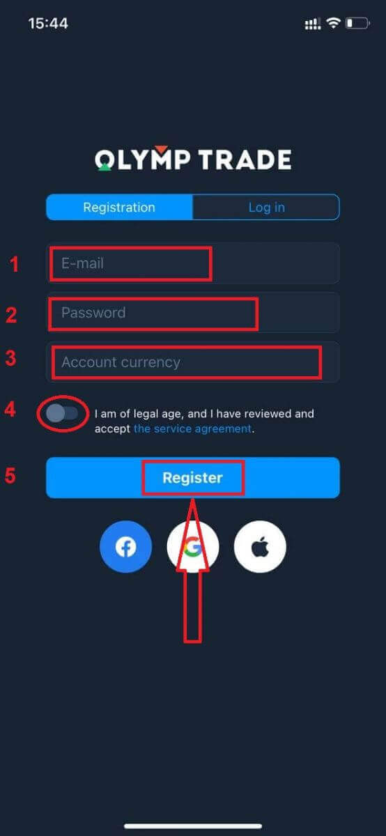 Cara Membuka Akun Demo di Olymp Trade Cara Membuka Akun Demo di Olymp Trade