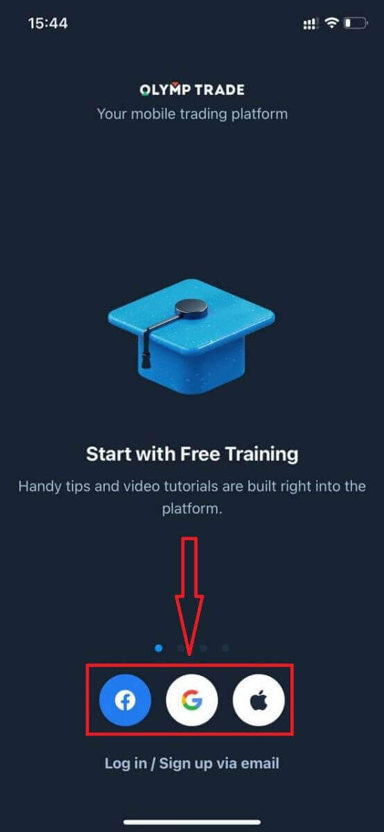 How to Open a Trading Account in Olymptrade