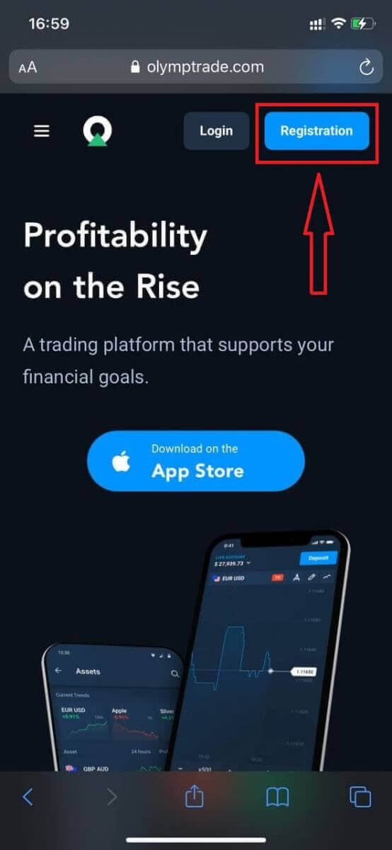 How to Open a Trading Account in Olymptrade