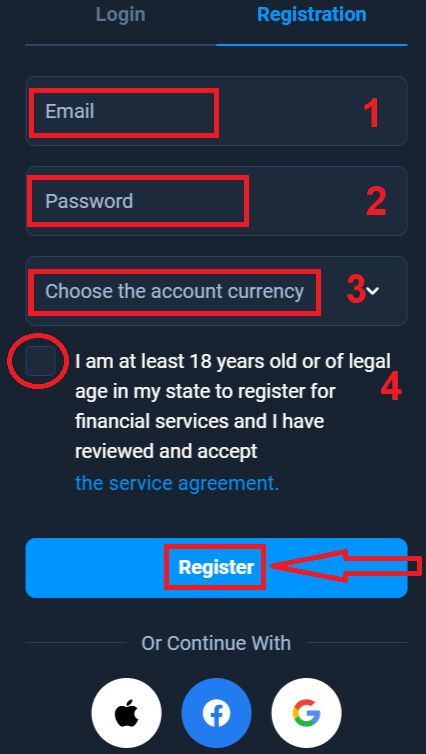 Como se registrar e negociar na Olymp Trade Como se registrar e negociar na Olymp Trade