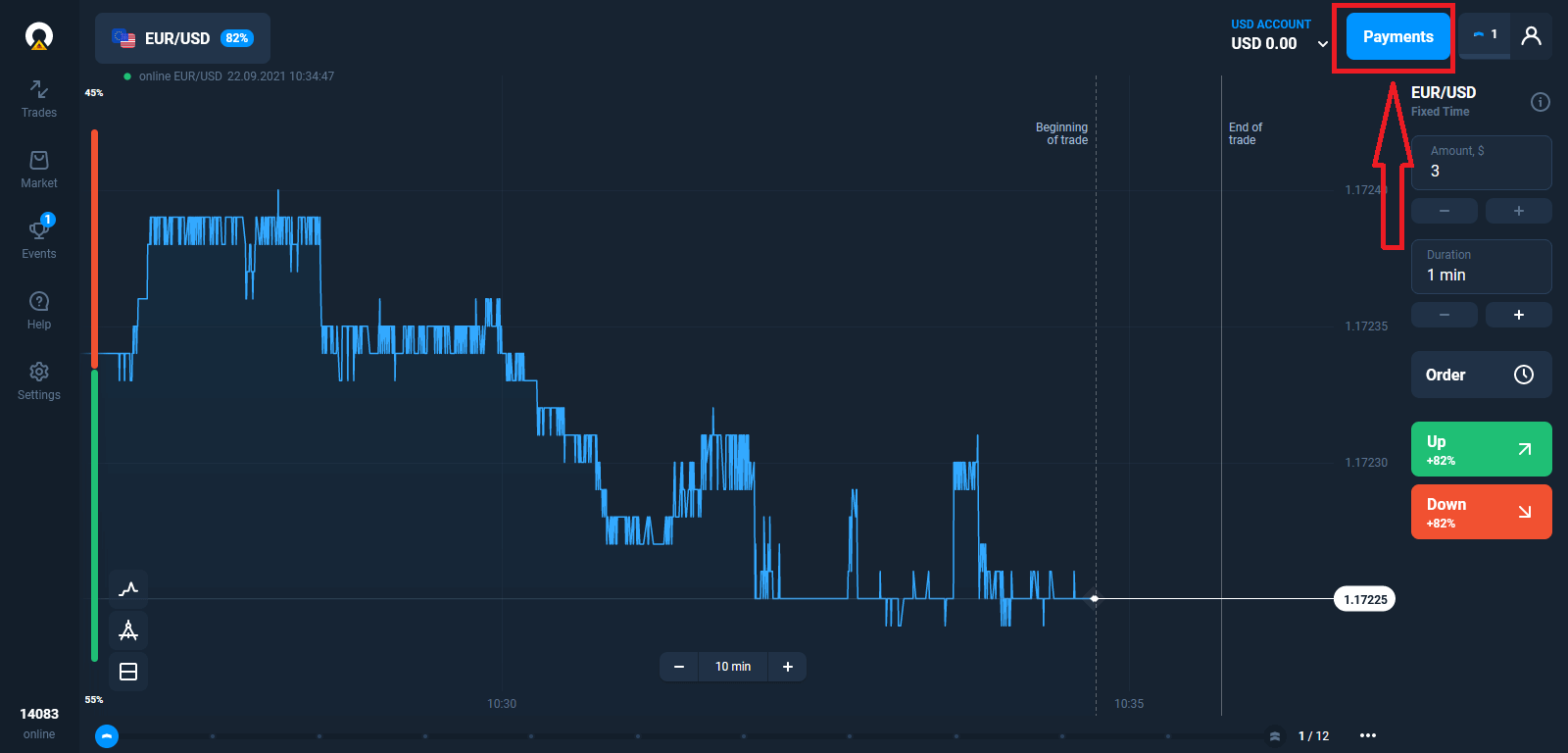 Cómo registrarse y retirar dinero en Olymptrade