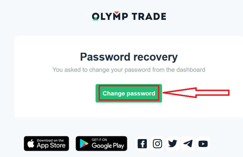 Olymptrade login og kontobekræftelsesproces
