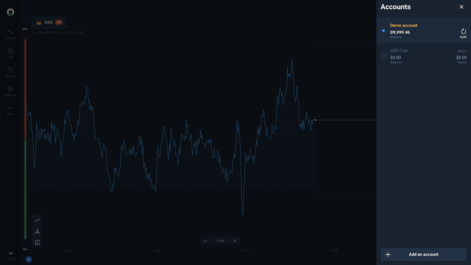 ¿Qué es la función de cuentas múltiples en Olymptrade? ¿Qué beneficios ofrece?