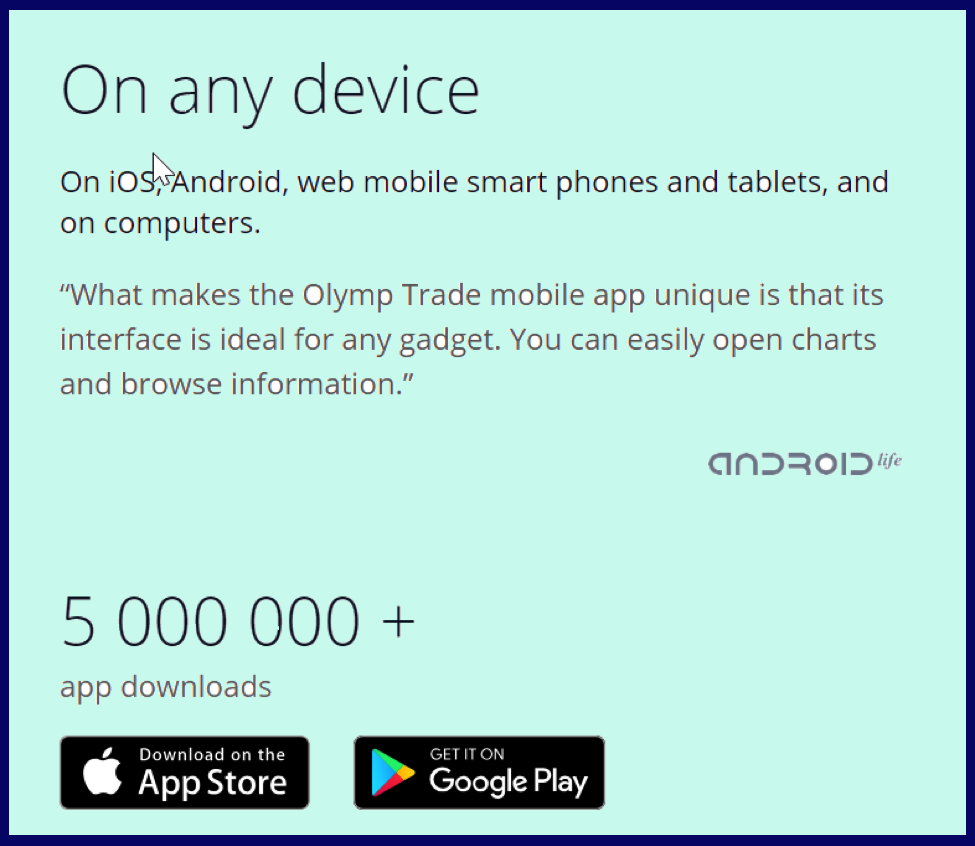 Olymp Tradeपर डेमो खाता कैसे खोलें?